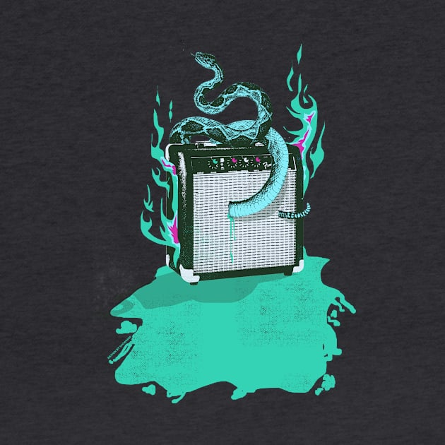 SNAKE AMPLIFIRE (BLUE) by Showdeer